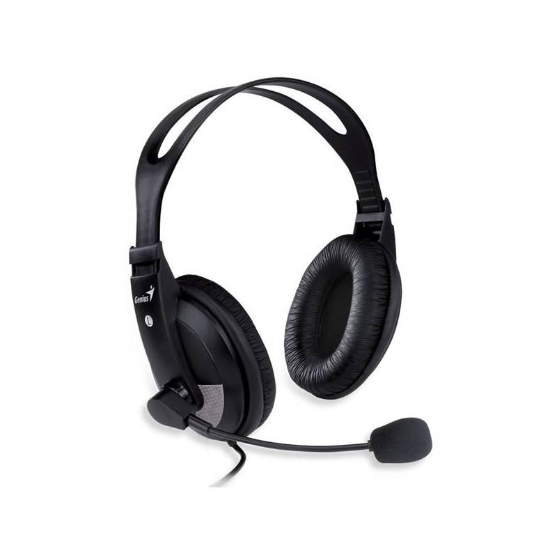 Headset Genius HS-500X (31710152100) černý, headset, genius, hs-500x, 31710152100, černý