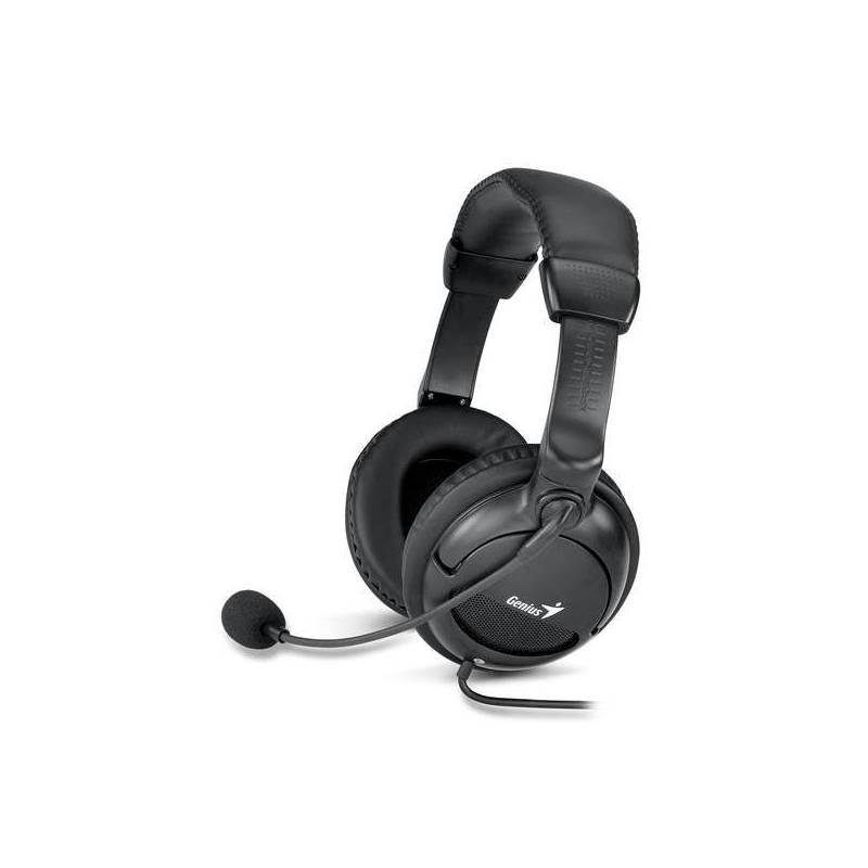 Headset Genius HS-510X (31710045101) černý, headset, genius, hs-510x, 31710045101, černý