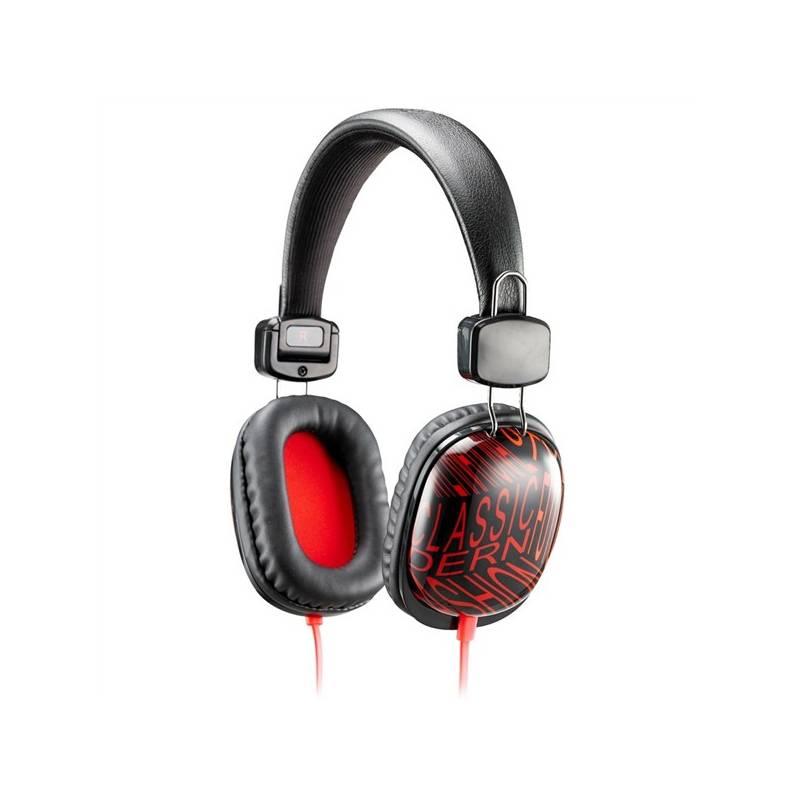 Headset Genius HS-M470 (31710182100) černý/červený, headset, genius, hs-m470, 31710182100, černý, červený