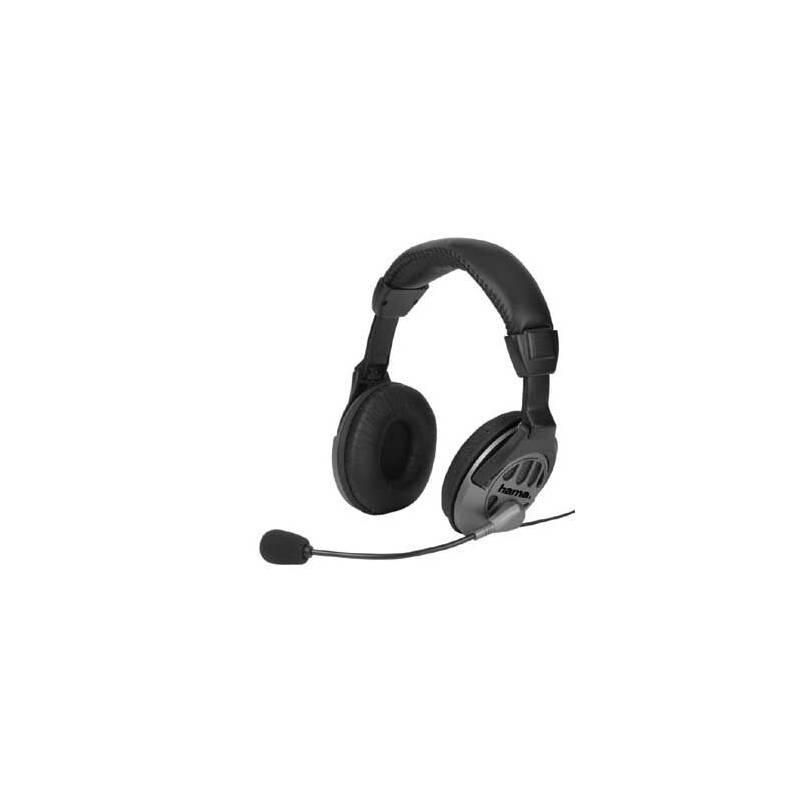 Headset Hama CS-408 (42408) černý/šedý, headset, hama, cs-408, 42408, černý, šedý