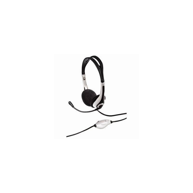 Headset Hama HS-250 (51616) bílý, headset, hama, hs-250, 51616, bílý