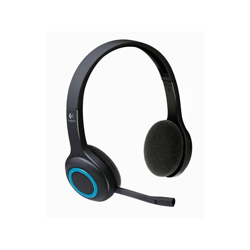 Headset Logitech Wireless H600 (981-000342) černý, headset, logitech, wireless, h600, 981-000342, černý