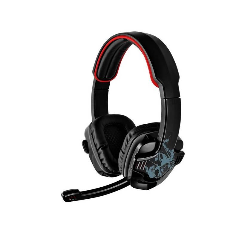 Headset Trust GXT 340 7.1 Surround (19116) černý/červený, headset, trust, gxt, 340, surround, 19116, černý, červený