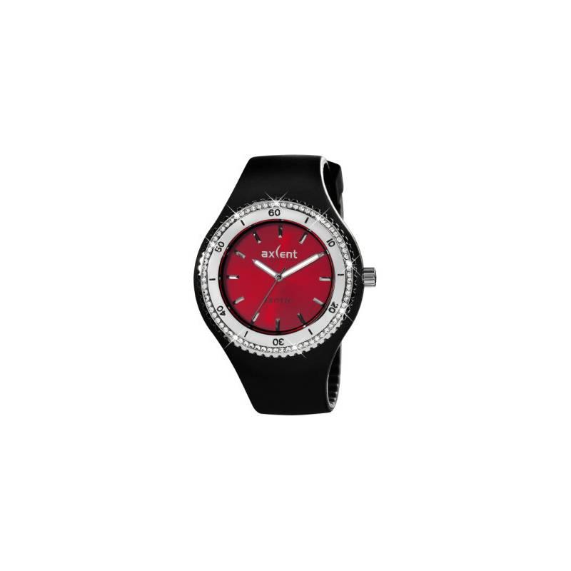Hodinky dámské Axcent of Scandinavia Exotic Black Red X15604-09, hodinky, dámské, axcent, scandinavia, exotic, black, red, x15604-09
