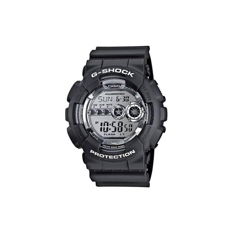 Hodinky pánské Casio G-Shock GD-100BW-1, hodinky, pánské, casio, g-shock, gd-100bw-1