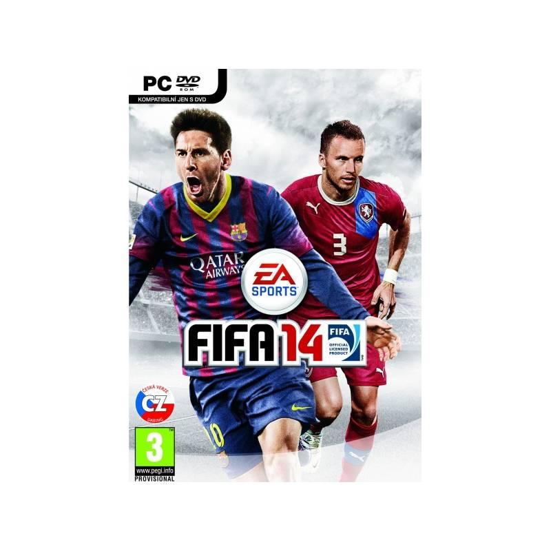 Hra EA PC FIFA 14 (EAPC01790) (Náhradní obal / Silně deformovaný obal 2530002461), hra, fifa, eapc01790, náhradní, obal, silně, deformovaný