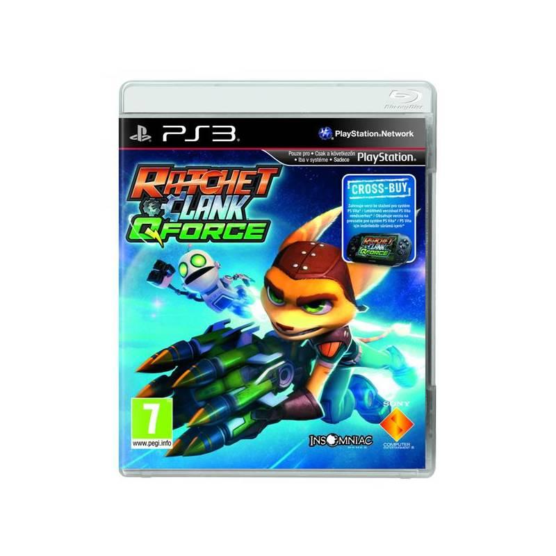 Hra Sony PlayStation 3 MOVE Ratchet & Clank: Q-Force (PS719265139), hra, sony, playstation, move, ratchet, clank, q-force, ps719265139