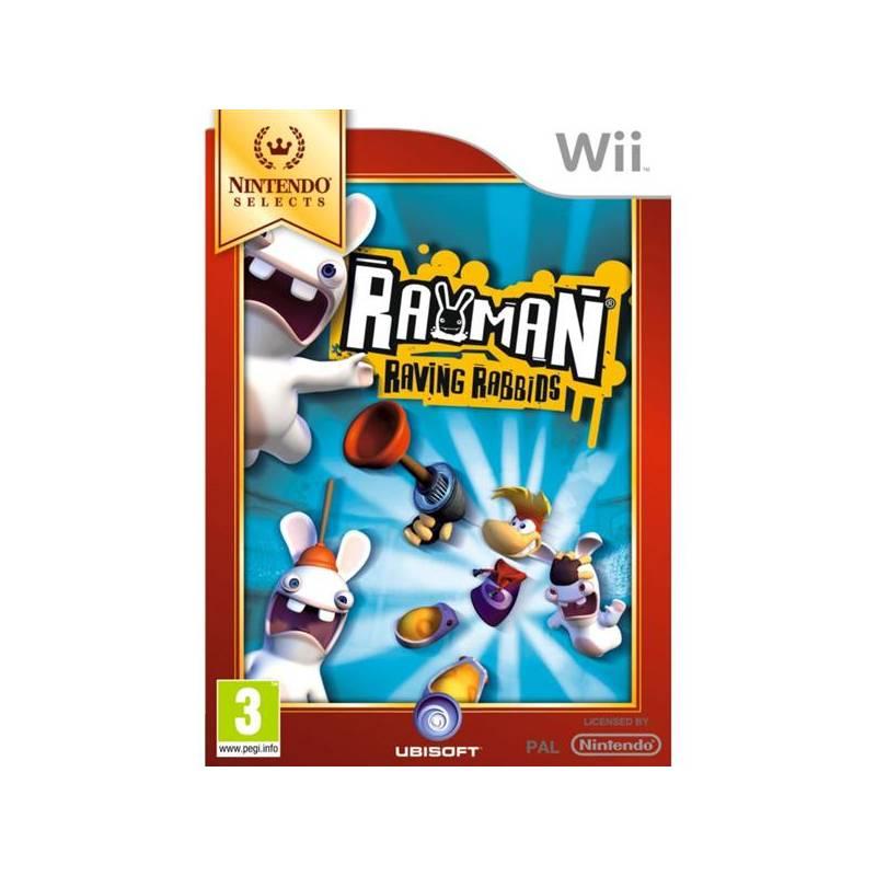 Hra Ubisoft Wii Rayman Raving Rabbids Nintendo Selects (NIWS6051       ), hra, ubisoft, wii, rayman, raving, rabbids, nintendo, selects, niws6051