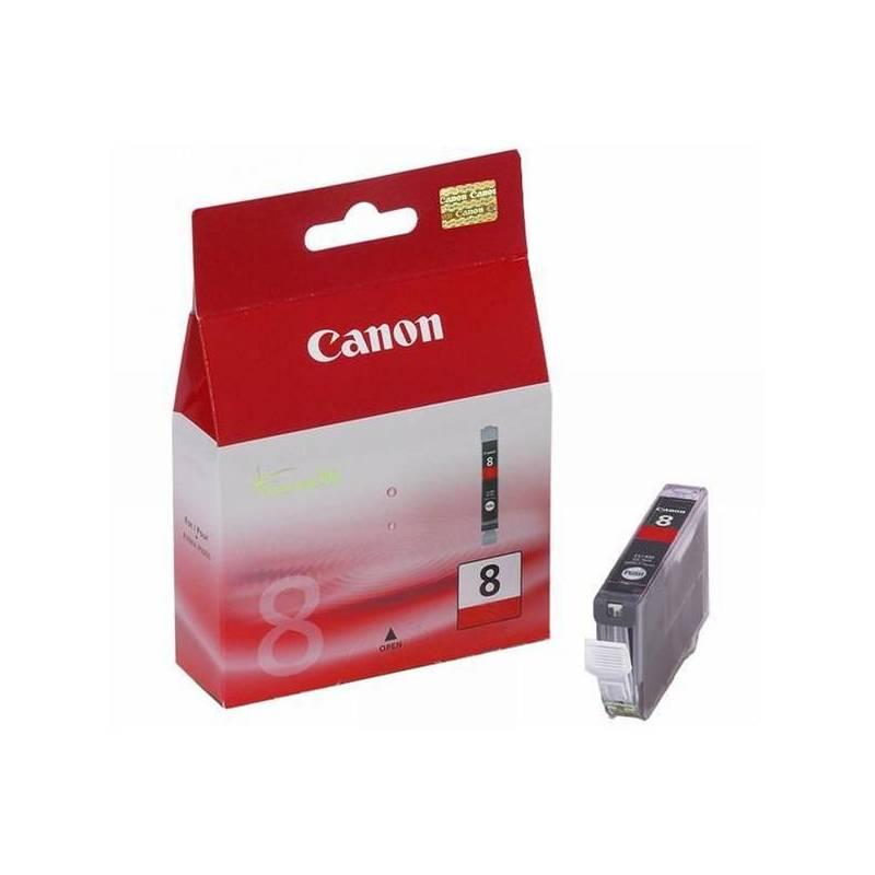 Inkoustová náplň Canon CLI-8R, 420 stran (0626B001) červená, inkoustová, náplň, canon, cli-8r, 420, stran, 0626b001, červená