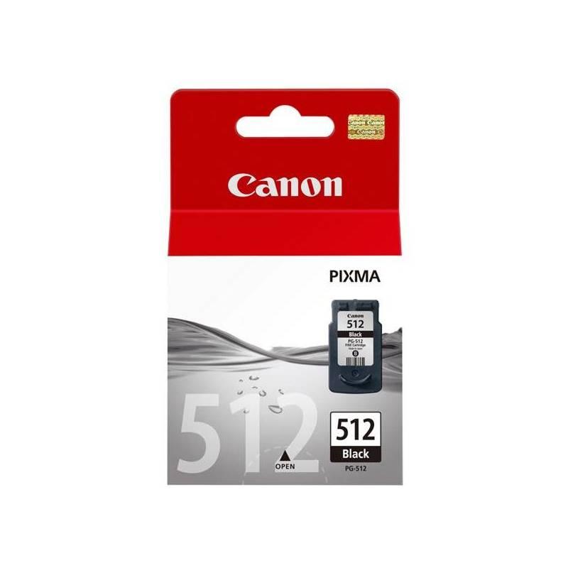 Inkoustová náplň Canon PG-512Bk, 15ml (2969B001) černá, inkoustová, náplň, canon, pg-512bk, 15ml, 2969b001, černá