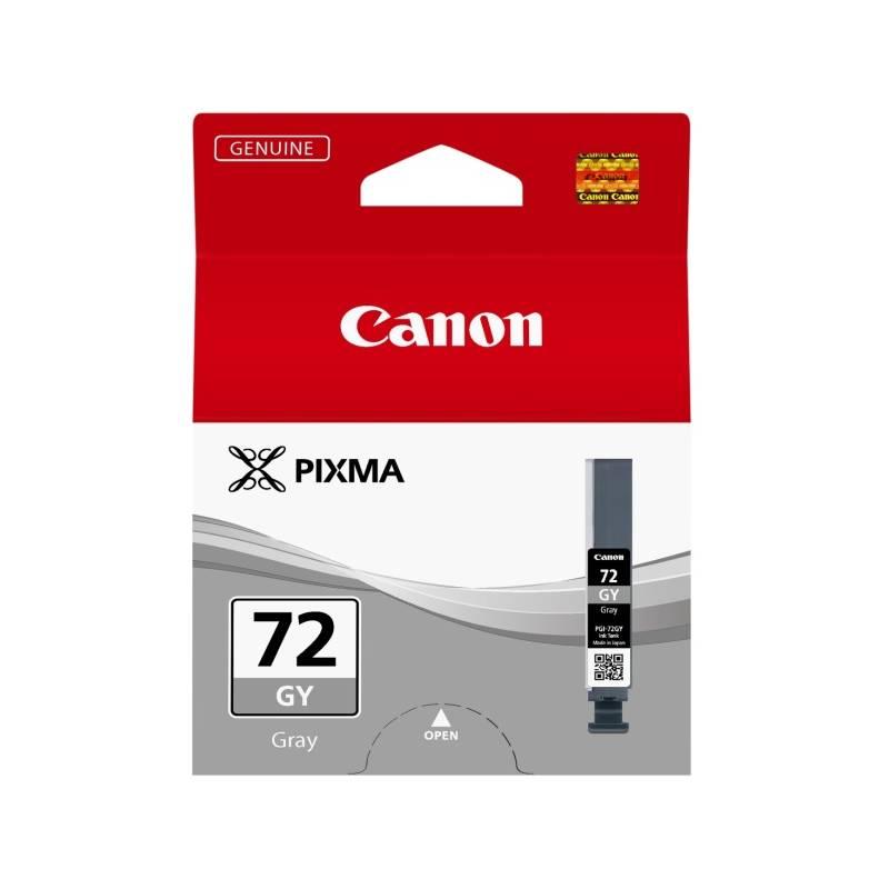 Inkoustová náplň Canon PGI-72 GY, 165 stran (6409B001) šedá, inkoustová, náplň, canon, pgi-72, 165, stran, 6409b001, šedá