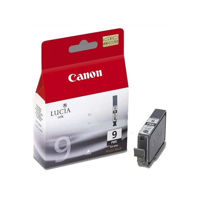 Inkoustová náplň Canon PGI-9PBk, 650 stran (1034B001) černá, inkoustová, náplň, canon, pgi-9pbk, 650, stran, 1034b001, černá