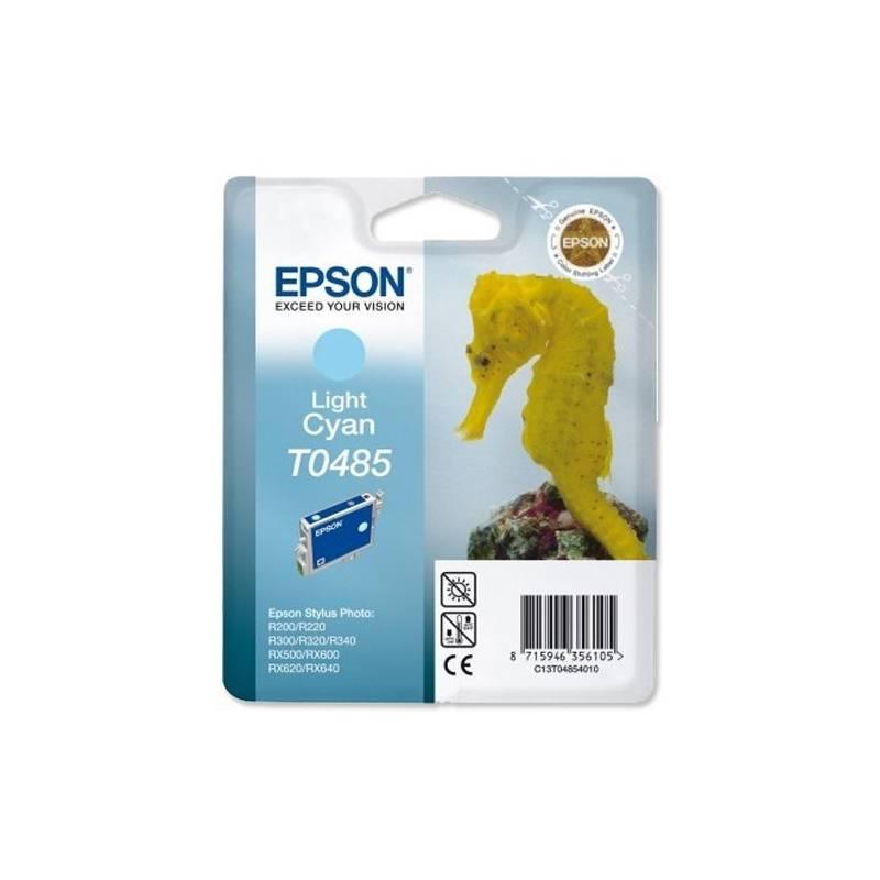 Inkoustová náplň Epson T0485, 13ml (C13T04854010) modrá, inkoustová, náplň, epson, t0485, 13ml, c13t04854010, modrá