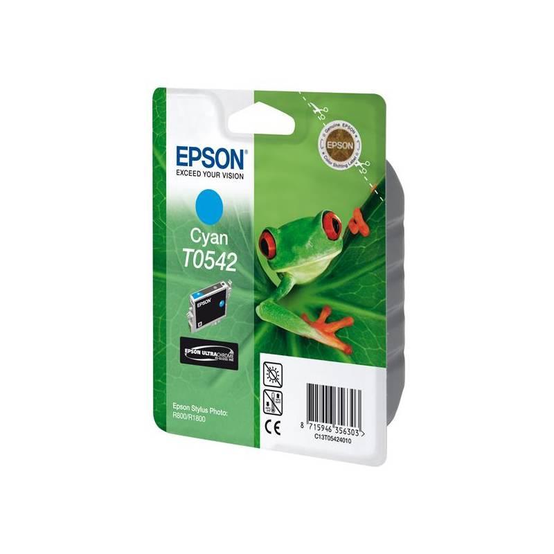 Inkoustová náplň Epson T0542, 13ml (C13T05424010) modrá, inkoustová, náplň, epson, t0542, 13ml, c13t05424010, modrá