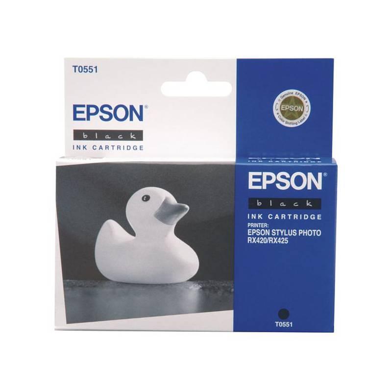 Inkoustová náplň Epson T0554, 8ml (C13T055440) žlutá, inkoustová, náplň, epson, t0554, 8ml, c13t055440, žlutá