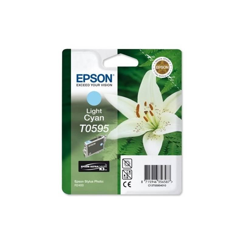 Inkoustová náplň Epson T0595, 13ml (C13T05954010) modrá, inkoustová, náplň, epson, t0595, 13ml, c13t05954010, modrá