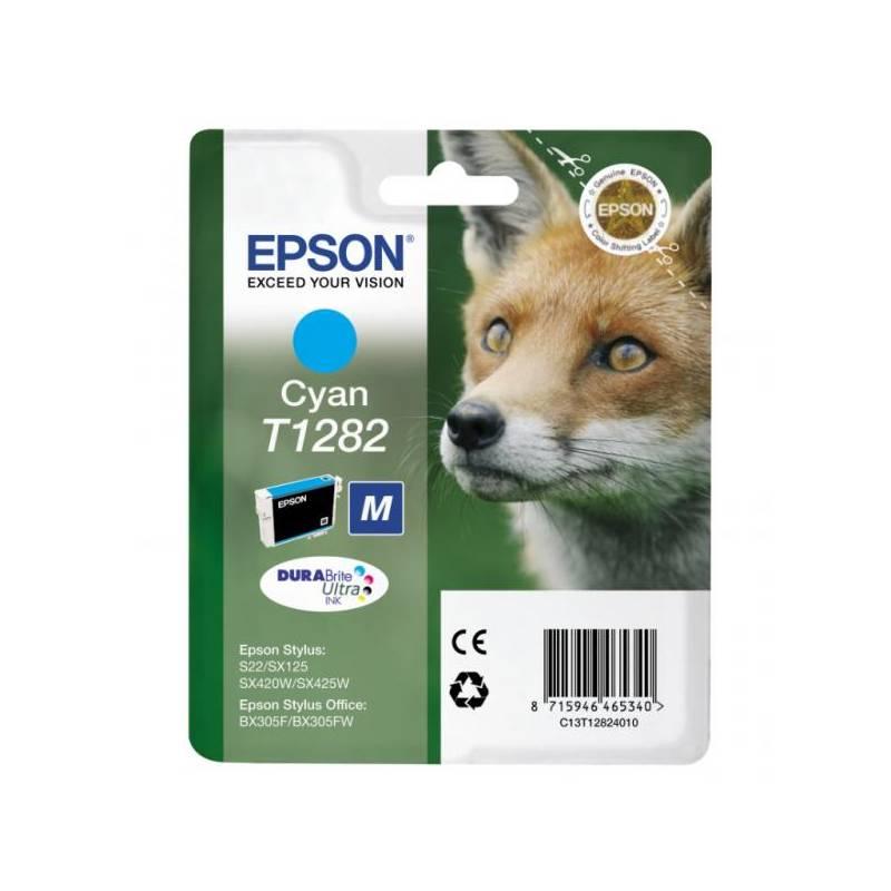 Inkoustová náplň Epson T1282, 3,5ml (C13T12824011) modrá, inkoustová, náplň, epson, t1282, 5ml, c13t12824011, modrá