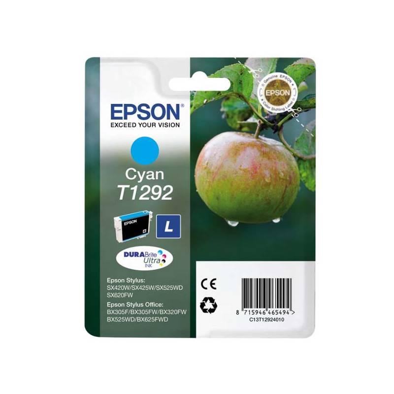 Inkoustová náplň Epson T1292, 485 stran (C13T12924011) modrá, inkoustová, náplň, epson, t1292, 485, stran, c13t12924011, modrá