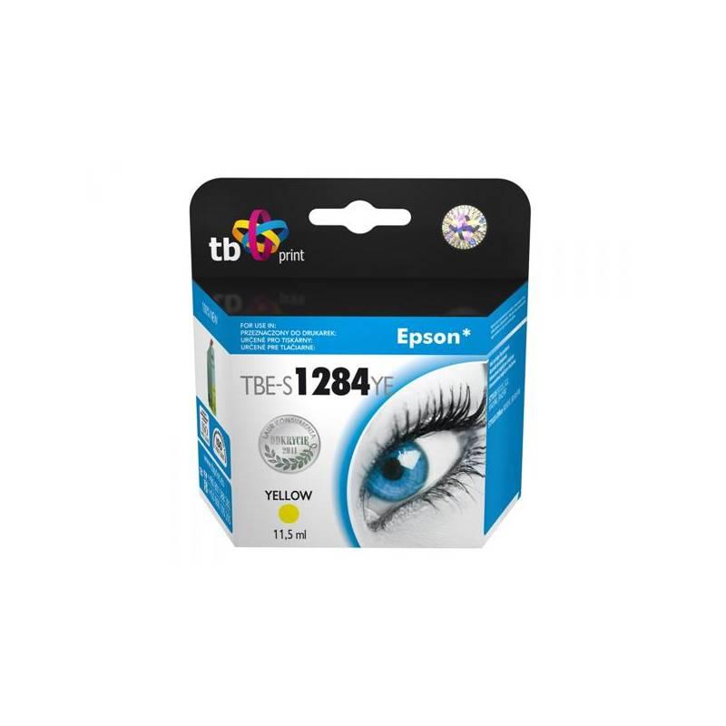 Inkoustová náplň TB Epson T1284 (TBE-S1284YE) žlutá, inkoustová, náplň, epson, t1284, tbe-s1284ye, žlutá