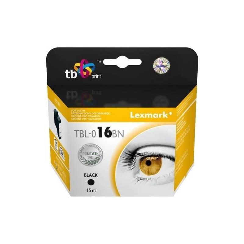 Inkoustová náplň TB Lexmark Z33 Bk (TBL-016BN) černá, inkoustová, náplň, lexmark, z33, tbl-016bn, černá