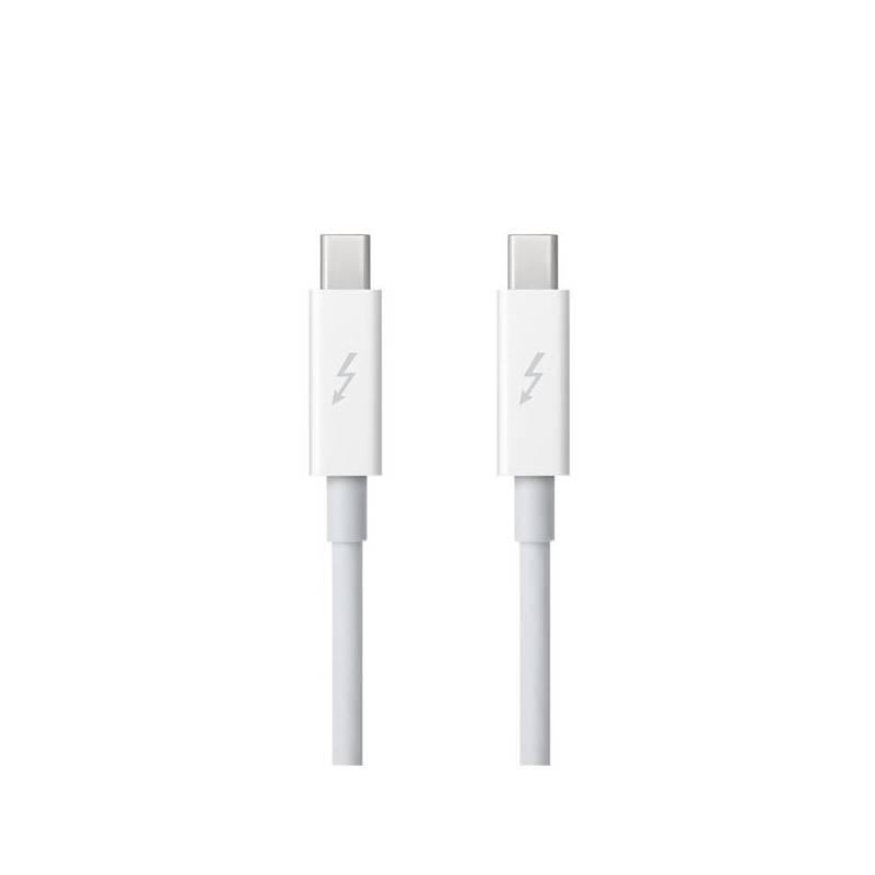 Kabel Apple Thunderbolt, 0.5 m (MD862ZM/A) bílý, kabel, apple, thunderbolt, md862zm, bílý