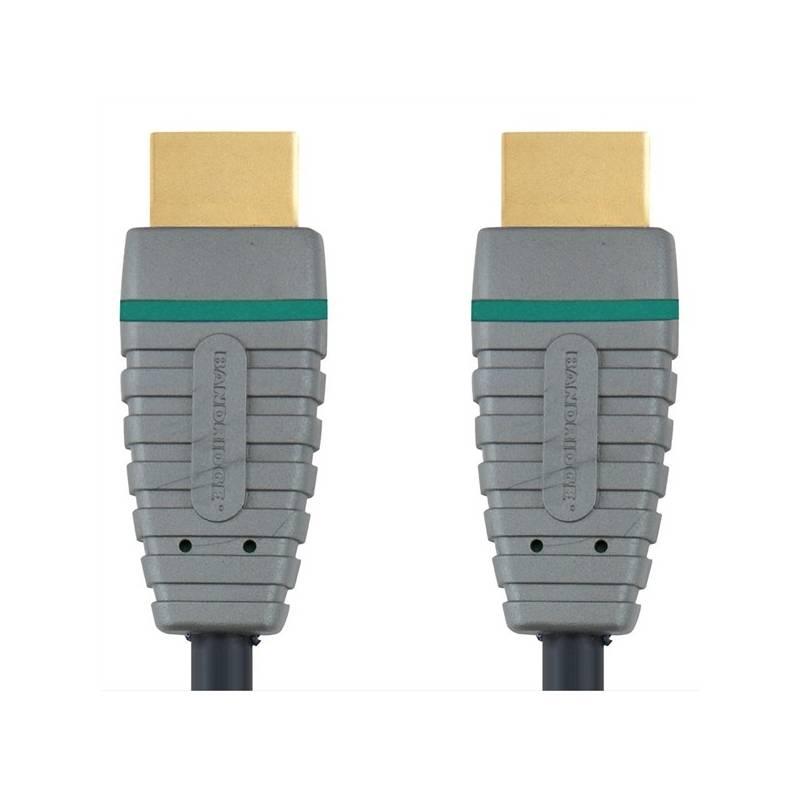 Kabel Bandridge Blue HDMI 1.4, pozlacený, A - A, 3m (BN-BVL1203), kabel, bandridge, blue, hdmi, pozlacený, bn-bvl1203