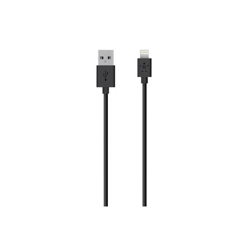 Kabel Belkin Lightning 2m (F8J023bt2M-BLK), kabel, belkin, lightning, f8j023bt2m-blk