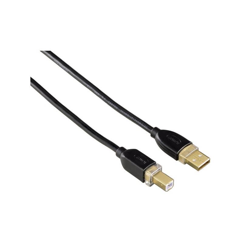 Kabel Hama USB A-B, 5m (46773), kabel, hama, usb, a-b, 46773