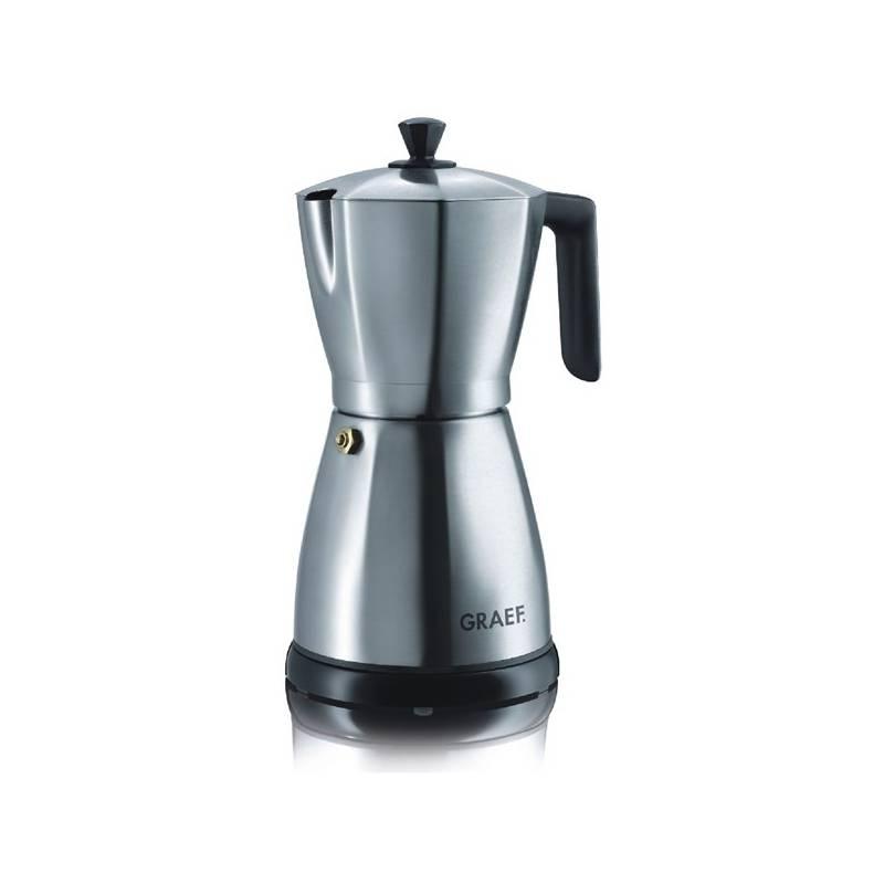 Kávovar GRAEF EM 80 nerez (rozbalené zboží 8313022110), kávovar, graef, nerez, rozbalené, zboží, 8313022110