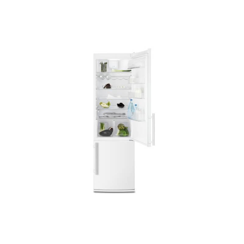 Kombinace chladničky s mrazničkou Electrolux EN3850AOW bílá, kombinace, chladničky, mrazničkou, electrolux, en3850aow, bílá