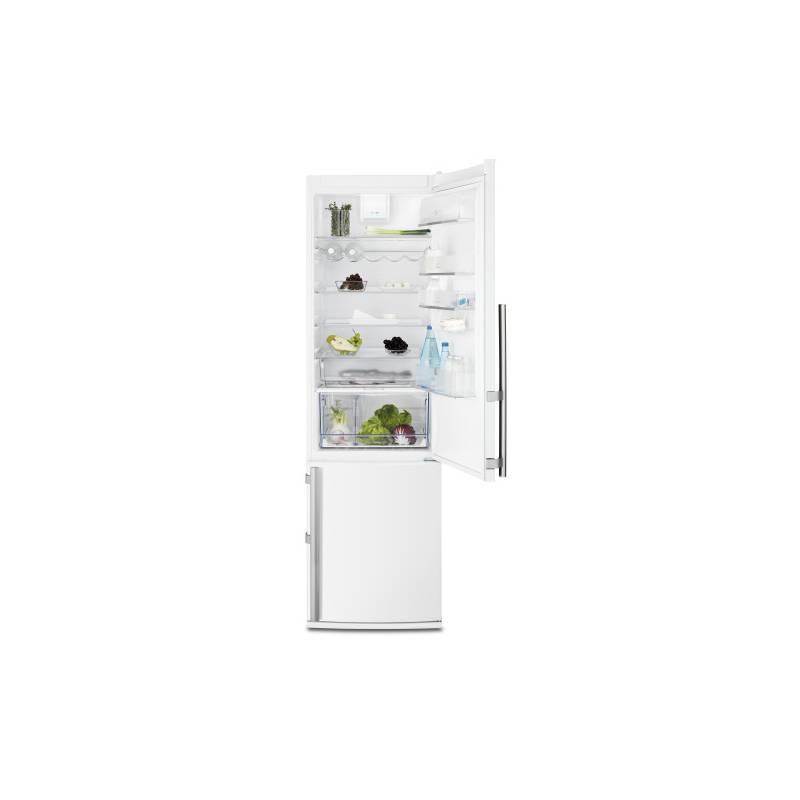 Kombinace chladničky s mrazničkou Electrolux EN3853AOW bílá, kombinace, chladničky, mrazničkou, electrolux, en3853aow, bílá