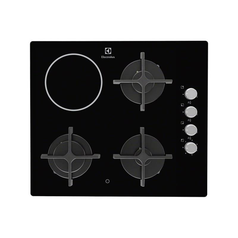 Kombinovaná varná deska Electrolux EGE6182NOK černá/sklo, kombinovaná, varná, deska, electrolux, ege6182nok, černá, sklo