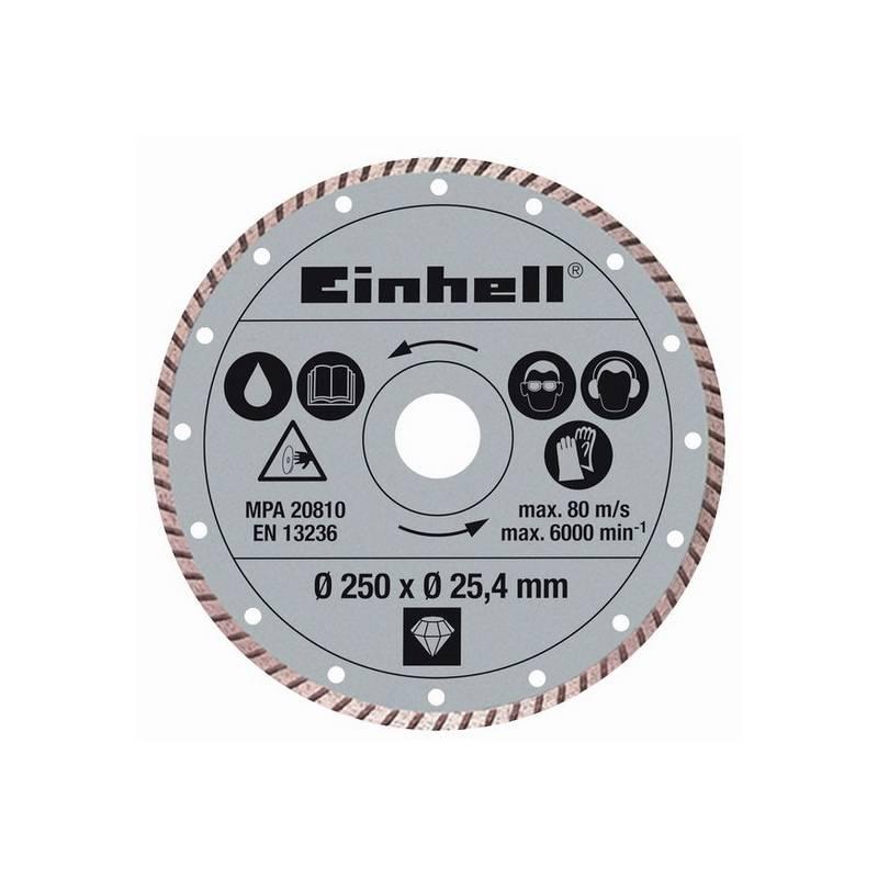 Kotouč diamantový turbo Einhell, 250x25,4 mm k řezačkám RT-SC 570 L a STR 250, kotouč, diamantový, turbo, einhell, 250x25, řezačkám, rt-sc, 570