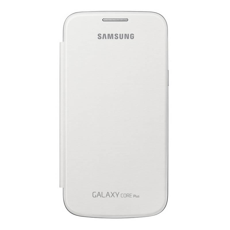 Kryt na mobil Samsung EF-FG350NW flip pro Galaxy Core Plus (EF-FG350NWEGWW) bílý, kryt, mobil, samsung, ef-fg350nw, flip, pro, galaxy, core, plus, ef-fg350nwegww