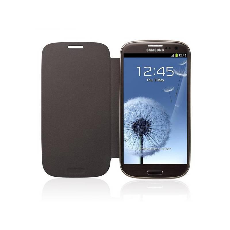 Kryt na mobil Samsung EFC-1G6FAE flip pro Galaxy S III (i9300) (EFC-1G6FAECSTD) hnědý, kryt, mobil, samsung, efc-1g6fae, flip, pro, galaxy, iii, i9300, efc-1g6faecstd