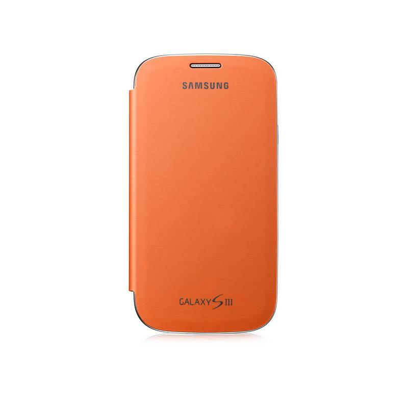 Kryt na mobil Samsung EFC-1G6FOE flip pro Galaxy S III (i9300) (EFC-1G6FOECSTD) oranžový, kryt, mobil, samsung, efc-1g6foe, flip, pro, galaxy, iii, i9300, efc-1g6foecstd