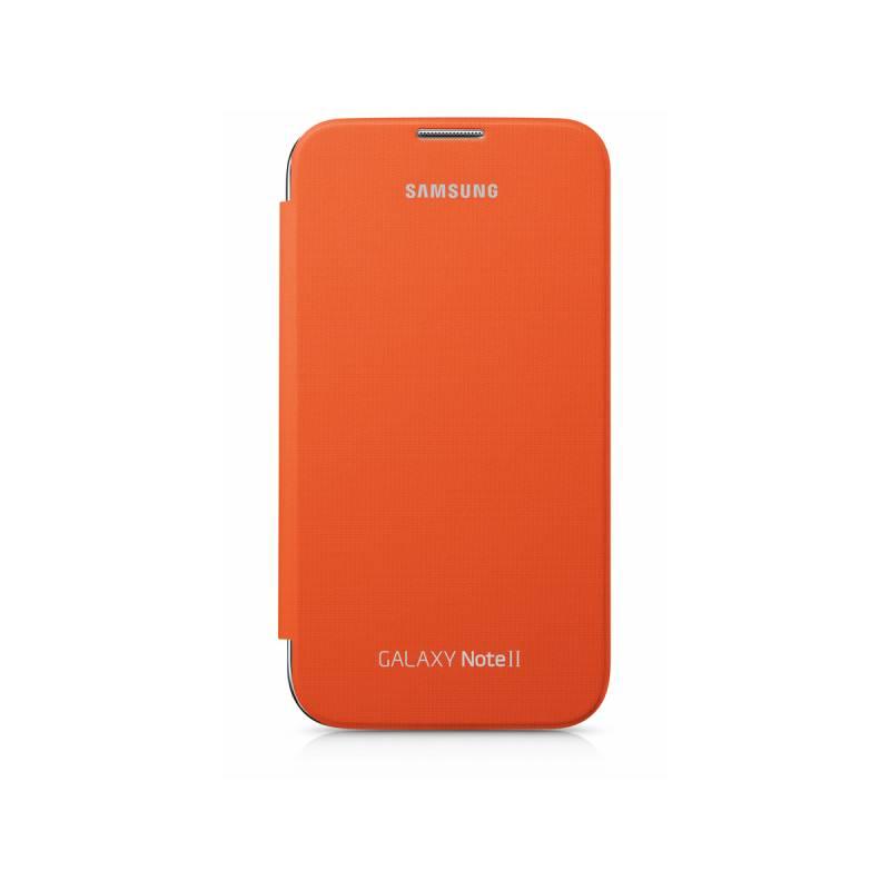 Kryt na mobil Samsung EFC-1J9F flip pro Galaxy Note 2 (N7100) (EFC-1J9FOEGSTD) oranžový, kryt, mobil, samsung, efc-1j9f, flip, pro, galaxy, note, n7100, efc-1j9foegstd