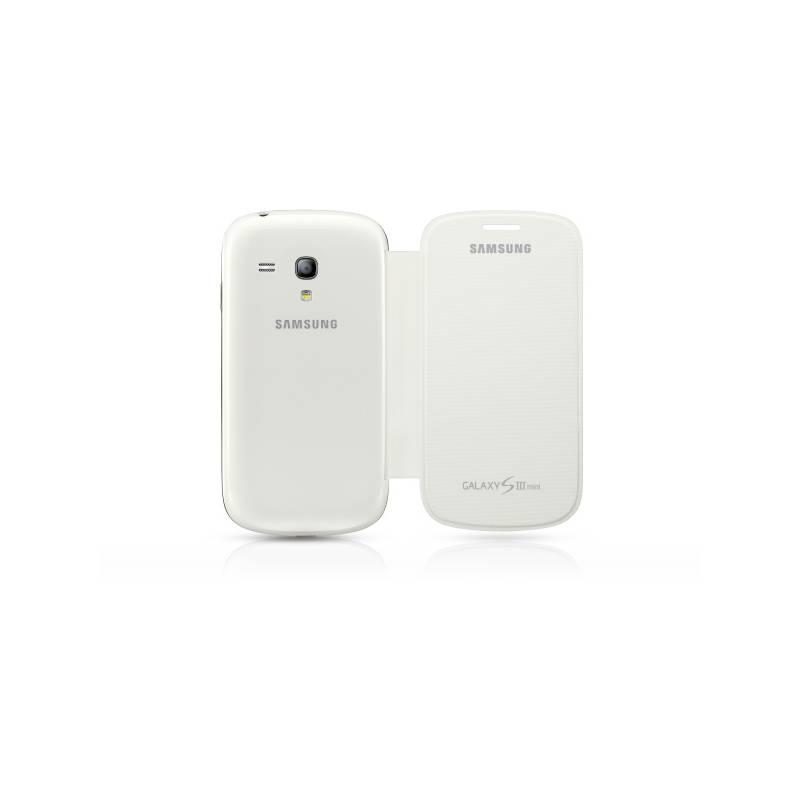 Kryt na mobil Samsung EFC-1M7F flip pro Galaxy S III mini (i8190) (EFC-1M7FWEGSTD) bílý, kryt, mobil, samsung, efc-1m7f, flip, pro, galaxy, iii, mini, i8190, efc-1m7fwegstd