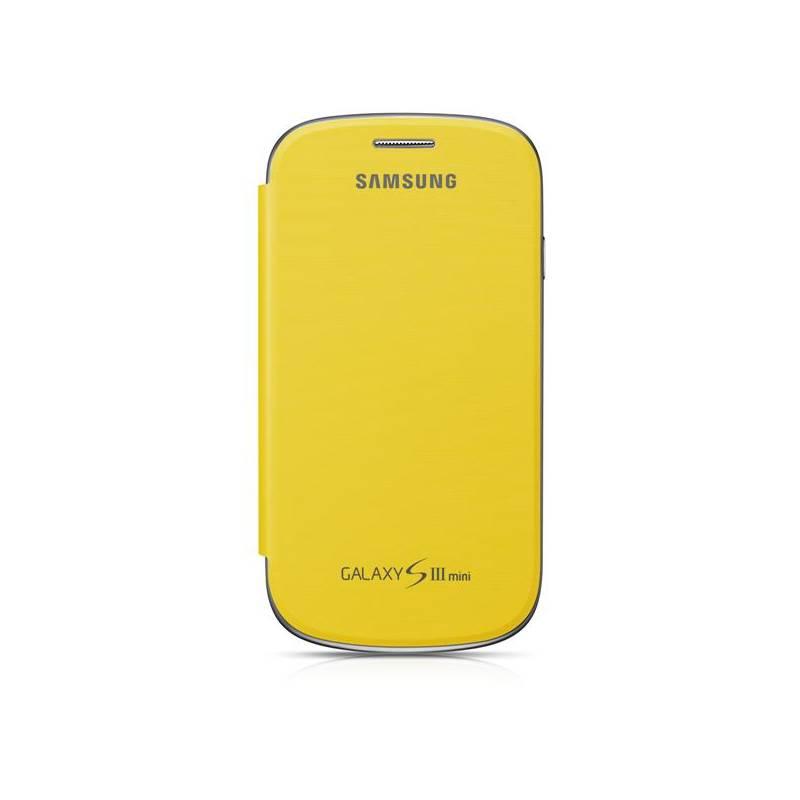 Kryt na mobil Samsung EFC-1M7F flip pro Galaxy S III mini (i8190) (EFC-1M7FYEGSTD) žlutý, kryt, mobil, samsung, efc-1m7f, flip, pro, galaxy, iii, mini, i8190, efc-1m7fyegstd