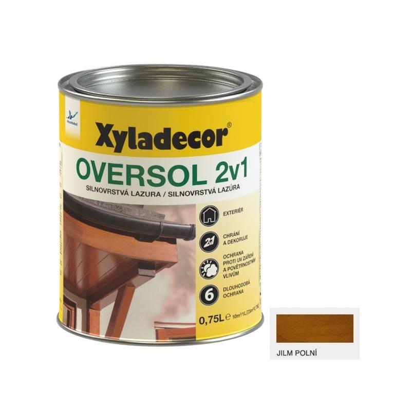 Lazura na dřevo Xyladecor Oversol 2v1 jilm polní, 0,75, lazura, dřevo, xyladecor, oversol, 2v1, jilm, polní