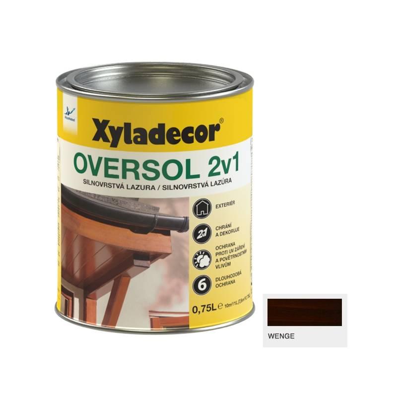 Lazura na dřevo Xyladecor Oversol 2v1 wenge, 0,75, lazura, dřevo, xyladecor, oversol, 2v1, wenge