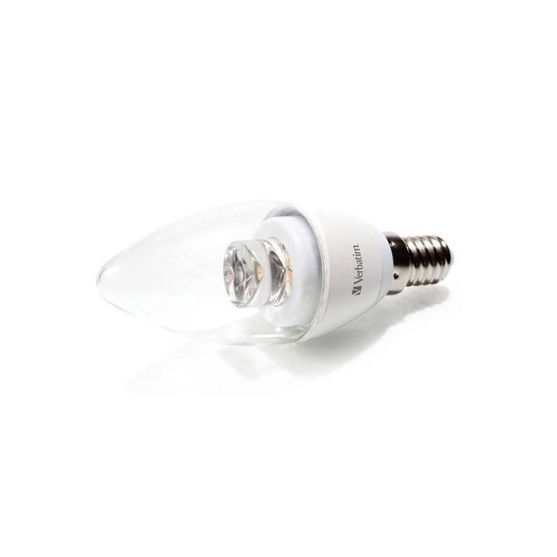 LED žárovka Verbatim E14 4W 250lm (25W), typ B čirá (52123), led, žárovka, verbatim, e14, 250lm, 25w, typ, čirá, 52123