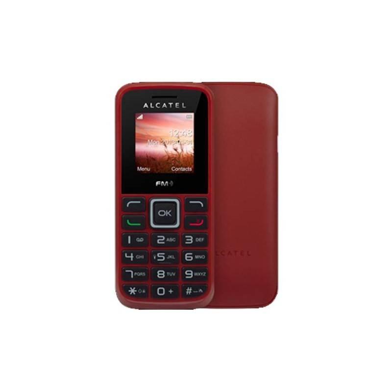 Mobilní telefon ALCATEL ONETOUCH 1010D Dual Sim - Deep red (1010D-2BALCZ1) (rozbalené zboží 8414004112), mobilní, telefon, alcatel, onetouch, 1010d, dual, sim, deep, red, 1010d-2balcz1