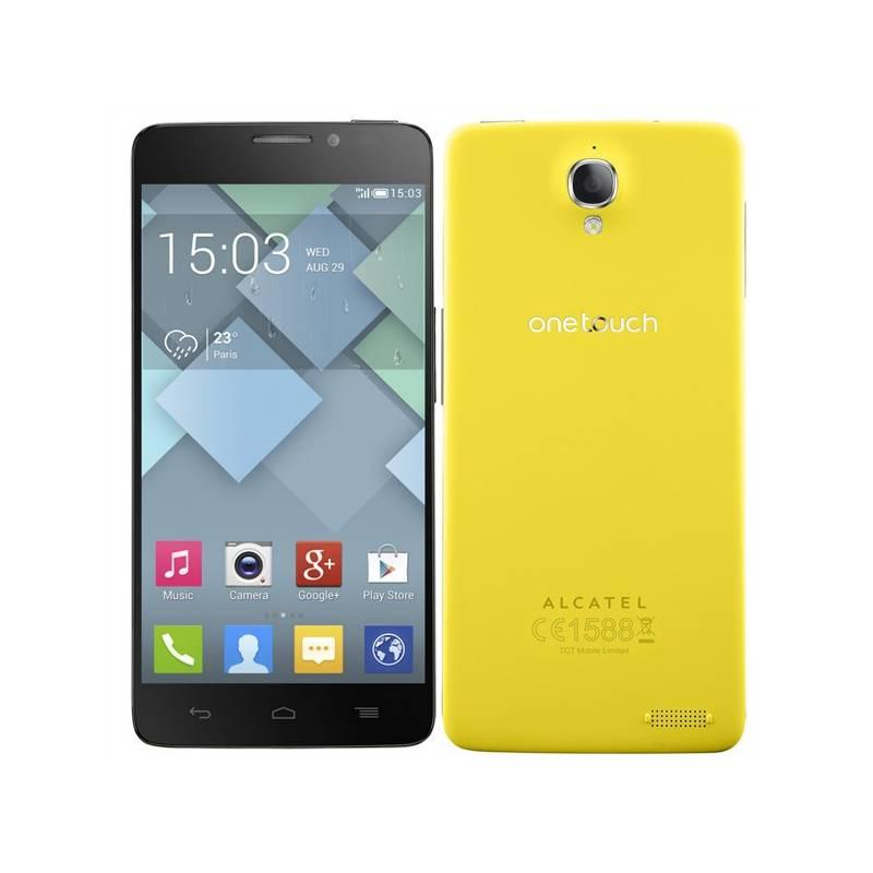 Mobilní telefon ALCATEL ONETOUCH IDOL X 6040D Dual Sim (6040D-2DALCZ1) žlutý, mobilní, telefon, alcatel, onetouch, idol, 6040d, dual, sim, 6040d-2dalcz1