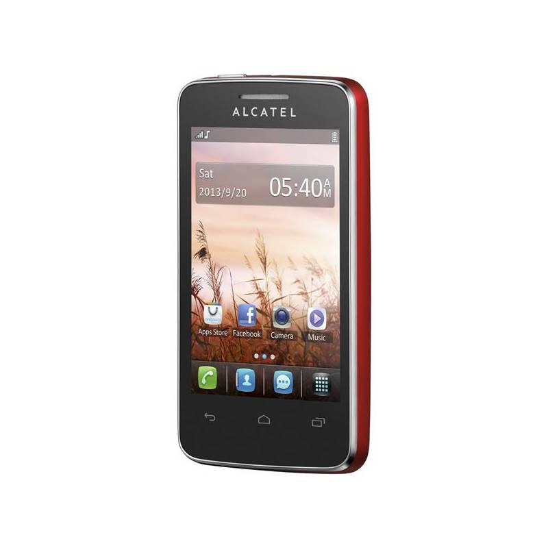 Mobilní telefon ALCATEL ONETOUCH Tribe 3040D Dual Sim - Cherry red (3040D-2BALCZ1) (rozbalené zboží 8214024596), mobilní, telefon, alcatel, onetouch, tribe, 3040d, dual, sim, cherry, red, 3040d-2balcz1