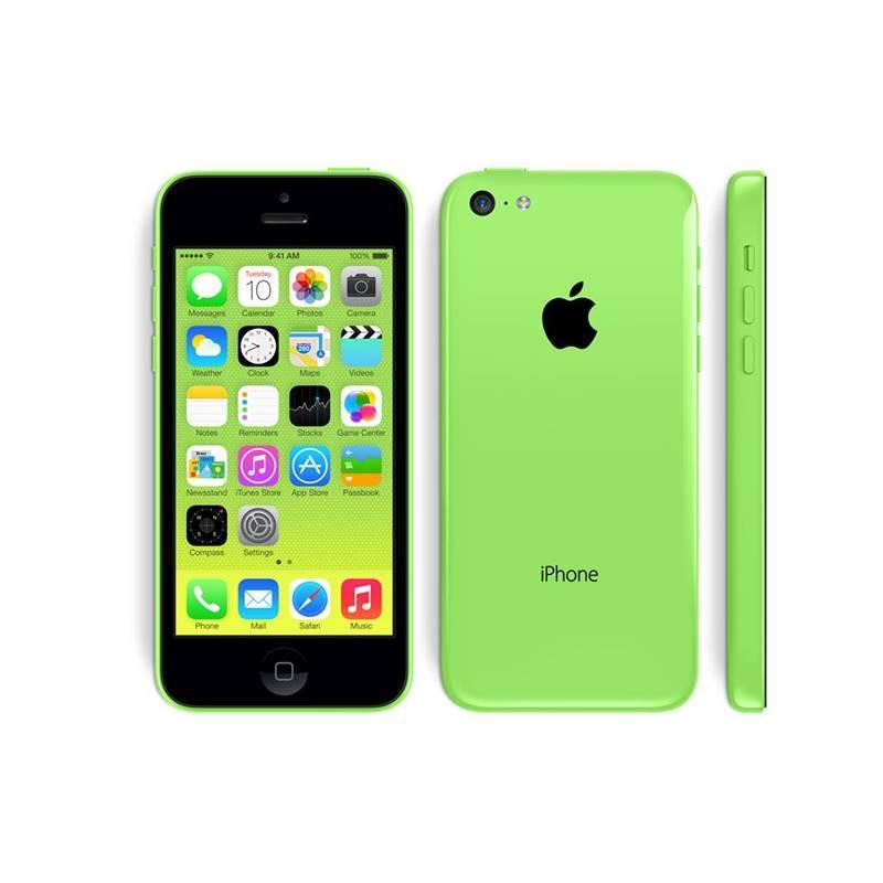 Mobilní telefon Apple iPhone 5C 16GB (ME502CS/A) zelený, mobilní, telefon, apple, iphone, 16gb, me502cs, zelený