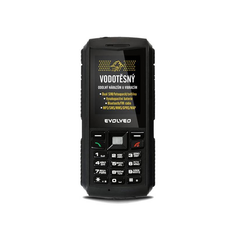 Mobilní telefon Evolveo StrongPhone X1 (SGP-X1) (vrácené zboží 8414003923), mobilní, telefon, evolveo, strongphone, sgp-x1, vrácené, zboží, 8414003923