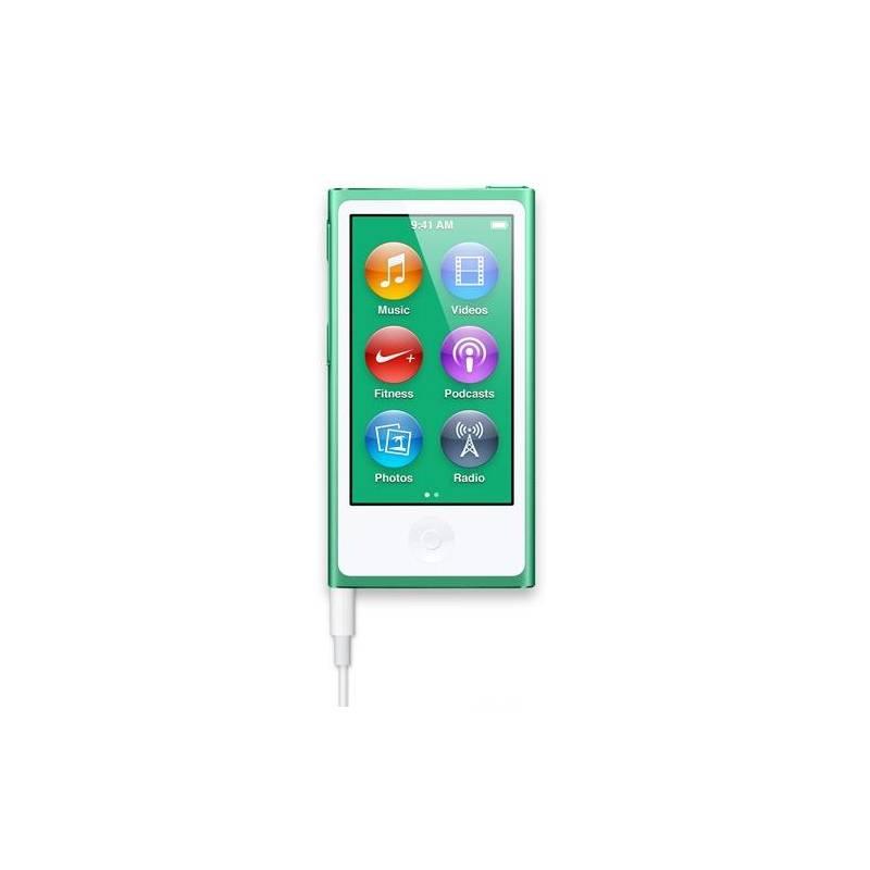 MP3 přehrávač Apple iPod nano 16GB (MD478HC/A) zelený, mp3, přehrávač, apple, ipod, nano, 16gb, md478hc, zelený