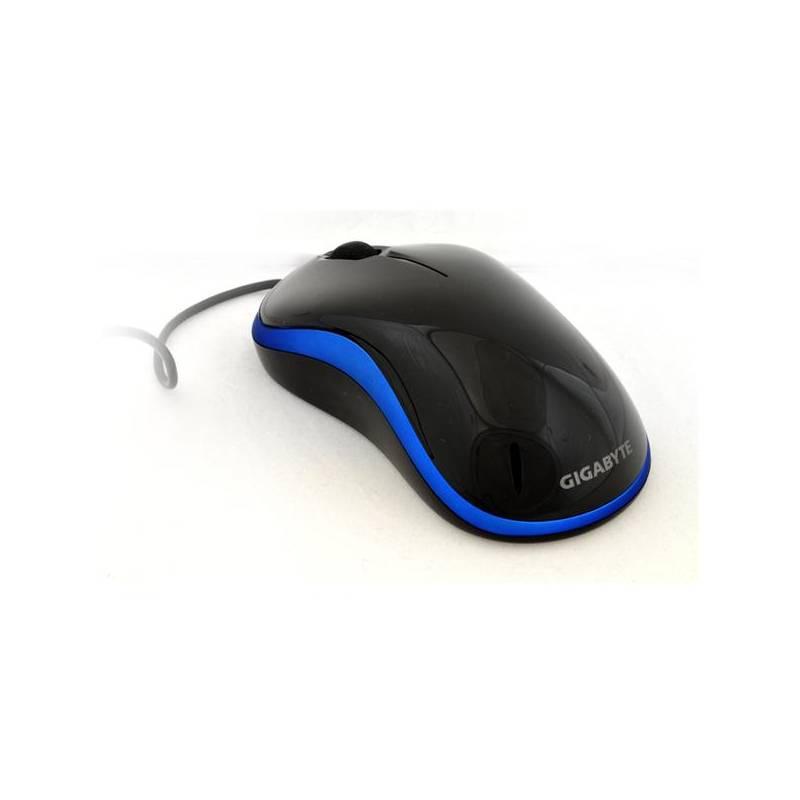 Myš Gigabyte M5050X (GM-M5050X-BLUE) černá/modrá, myš, gigabyte, m5050x, gm-m5050x-blue, černá, modrá