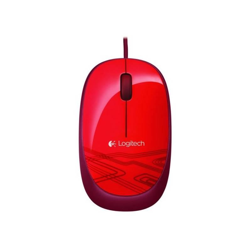 Myš Logitech USB Mouse M105 (910-002942) červená, myš, logitech, usb, mouse, m105, 910-002942, červená